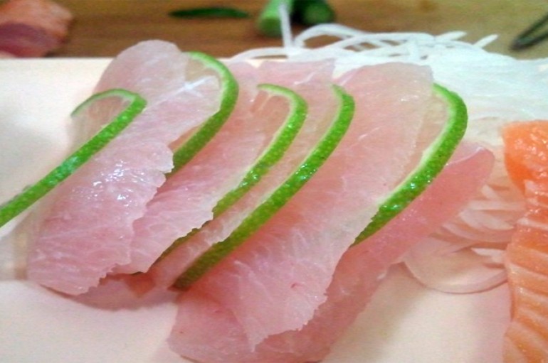 Sashimi de Robalo