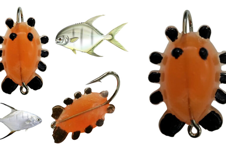 Tatuí Artificial para pesca de Pampo